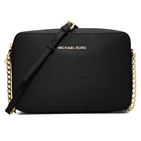 michael kors alligator bag black|michael kors black crossbody.